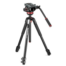 MVH502AHビデオ雲台+MT055XPRO3アルミ三脚 MVK502055XPRO3 [Manfrotto マンフロット 展示中古品]