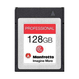 【公式 アウトレット】Manfrotto マンフロット プロフェッショナル CFexpressカード 128GB MANPROCFE128 8Kビデオをハイフレームレートでするのに最適 読出し最大1730MB /秒、書込み最大1540MB/秒