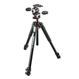 【公式 アウトレット】Manfrotto マンフロット 055プロアルミニウム三脚3段+RC2付き3ウェイ雲台キット MK055XPRO3-3W プロフェッショナル撮影機材