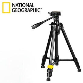【公式 展示中古品Aランク】National Geographic ナショナルジオグラフィック 3ウェイ雲台付き三脚 NGPH001