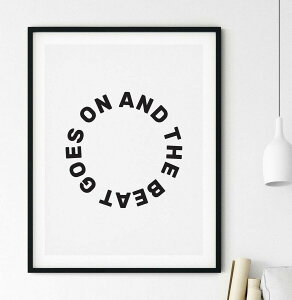 Music Beat Typography Print A3 A[g |X^[ k ^C|OtB ~[WbN r[g y Nu CunEX bZ[W p |bv Ǌ| rO  JtF gC   