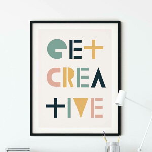 Get Creative Typography Print A3 A[g |X^[ k NGCeBu ^C|OtB CXg |bvA[g Ǌ| rO Lb`  JtF gC  Vv   킢