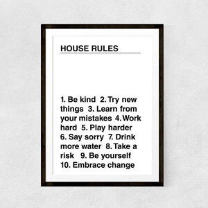 HOUSE RULES Typography Print A3 A[g |X^[ k ^C|OtB [A P ƌP  i bZ[W p mg[  |bv Ǌ| rO  JtF gC   
