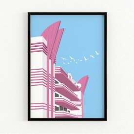 Hotel Paradiso of Ibiza poster print (30 x 40cm) ポップ アート ポスター リビング Pop Art Poster