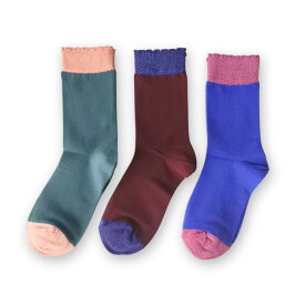 MID LAME TUBE ソックス 靴下 (3 colors) | レディース socks くつ下 カラフル ポップ