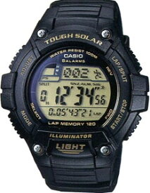 カシオ スポーツウォッチ 10気圧防水 ソーラー メンズ デジタル 腕時計 (WSD11AUP-303) アラーム カレンダー ストップウォッチ カウントダウンタイマー 120ラップ LED ライト付き ランニングウォッチ カシオ 海外限定 マラソン ランニング 時計 ランナーズウォッチ