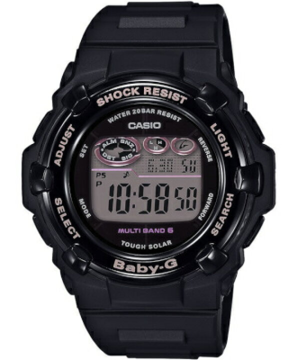 楽天市場】カシオ スポーツウォッチ BABY-G 電波時計 20気圧防水 