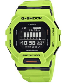 カシオ G-SHOCK スポーツウォッチ 20気圧防水 デジタル 腕時計 文字盤 見やすい スマートウォッチ (GBD-200-9JF) モバイルリンク機能 バイブレーション機能 ストップウォッチ タイマー LED ライト付き ランニングウォッチ カシオ マラソン ランニング 時計