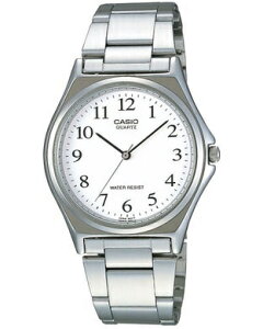 カシオ 日常生活防水 メンズ アナログ 腕時計 文字盤 見やすい アラビア数字 3針 クォーツ ドレスウォッチ (SD21JL03) おしゃれな アナログ時計 メタル ステンレスバンド CASIO MENS ANALOG ドレスウ