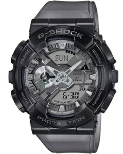 カシオ G-SHOCK スポーツウォッチ 20気圧防水 メンズ デジタル アナログ 腕時計 Gショック 限定モデル (GM-110MF-1AJF) ストップウォッチ カウントダウンタイマー LED ライト付き ランニングウォッチ