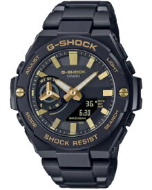 カシオ G-SHOCK スポーツウォッチ 20気圧防水 メンズ デジタル アナログ 腕時計 おしゃれな ブラック 黒 (GST-B500BD-1A9JF) ストップウォッチ タイマー モバイルリンク機能 LED ライト付き ランニングウォッチ カシオ マラソン ランニング 時計