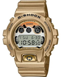 カシオ G-SHOCK スポーツウォッチ 20気圧防水 メンズ デジタル 腕時計 Gショック 限定モデル 達磨 (DW-6900GDA-9JR) ストップウォッチ カウントダウンタイマー EL ライト付き ランニングウォッチ カ