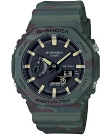 カシオ G-SHOCK スポーツウォッチ 20気圧防水 デジタル アナログ 腕時計 Gショック 限定モデル (GAE-2100WE-3AJR) 針退避機能 ストップウォッチ カウントダウンタイマー ダブルLED ライト付き ランニングウォッチ カシオ マラソン ランニング 時計