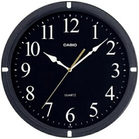 カシオ 壁掛け時計 アナログ 掛け時計 おしゃれな 大型 文字盤 ブラック 黒 (SCL22NV01) シンプル 見やすい アラビア数字 ホワイト 白 CASIO 3針 ANALOG WALL CLOCK 掛時計 ウォールクロック オフィス用 壁掛け時計