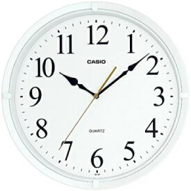 カシオ 壁掛け時計 アナログ 掛け時計 おしゃれな 大型 文字盤 ホワイト 白 (SCL22NV02) シンプル 見やすい アラビア数字 ブラック 黒 CASIO 3針 ANALOG WALL CLOCK 掛時計 ウォールクロック オフィス用 壁掛け時計