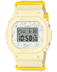 カシオ スポーツウォッチ BABY-G 10気圧防水 レディース デジタル 腕時計 TWEETY コラボ 限定モデル (BGD-565TW-5JR) ストップウォッチ カウントダウンタイマー LED ライト付き ランニングウォッチ カシオ マラソン ランニング 時計 アウトドアウォッチ