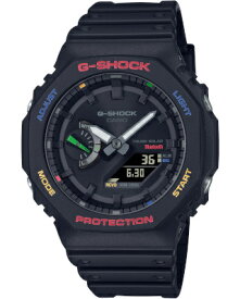 カシオ G-SHOCK スポーツウォッチ 20気圧防水 メンズ デジタル アナログ 腕時計 Gショック 限定モデル (GA-B2100FC-1AJF) ストップウォッチ タイマー モバイルリンク機能 LED ライト付き ランニングウォッチ カシオ マラソン ランニング 時計