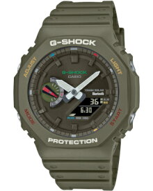 カシオ G-SHOCK スポーツウォッチ 20気圧防水 メンズ デジタル アナログ 腕時計 Gショック 限定モデル (GA-B2100FC-3AJF) ストップウォッチ タイマー モバイルリンク機能 LED ライト付き ランニングウォッチ カシオ マラソン ランニング 時計
