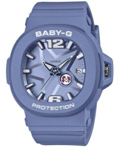カシオ BABY-G スポーツウォッチ 10気圧防水 レディース アナログ 腕時計 文字盤 見やすい アラビア数字 3針 クォーツ 日付カレンダー (BGA-10D-2A2JF) カシオ LADYS ANALOG ドレスウォッチ レディース