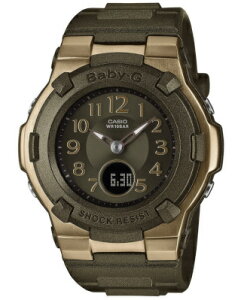 カシオ スポーツウォッチ BABY-G 電波時計 10気圧防水 レディース デジタル アナログ ソーラー電波 腕時計 (BGA-1100DC-5AJF) 電波ソーラー ストップウォッチ カウントダウンタイマー LED ライト付き