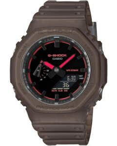�J�V�I G-SHOCK �X�|�[�c�E�H�b�` 20�C���h�� �f�W�^�� �A�i���O �r���v G�V���b�N ���胂�f�� (GA-2100K-5AJF) �j�ޔ��@�\ �X�g�b�v�E�H�b�` �J�E���g�_�E���^�C�}�[ �_�u��LED ���C�g�t�� �����j��