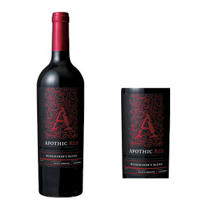 �A�|�V�b�N ���b�h �ԃ��C�� 750ml APOTHIC RED WINE �A�|�V�b�N�E���b�h �������� �t���{�f�B �l�C �A�����J �J���t�H���j�A �� ���C�� ���炩 ���� �x���[ �v���� �o�j�� ���J �A���} ���� ������
