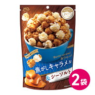 ハッピーポップコーン 焦がしキャラメル シーソルト お試し 2個セット キャラメル キャラメル味 キャラメ…