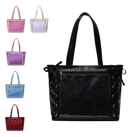 痛バッグ 痛バ Sサイズ レースアップ トートバッグ バッグ デコバッグ 鞄 クリアバッグ