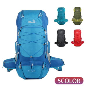 リュック バックパック 大容量 50L 登山 合宿 キャンプ メンズ レディース かばん オールシーズン 大型 通学 旅行 男女兼用 スポーツリュック 通学用 出張 旅行 アウトドア 登山 おしゃれ 遠足