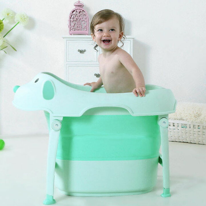 楽天市場 ベビーバス 子供用 折りたたみバスタブ 6ヶ月 10歳 子供用プール ダブルサイズ 赤ちゃん用 簡易浴槽 Mdkstore楽天市場店