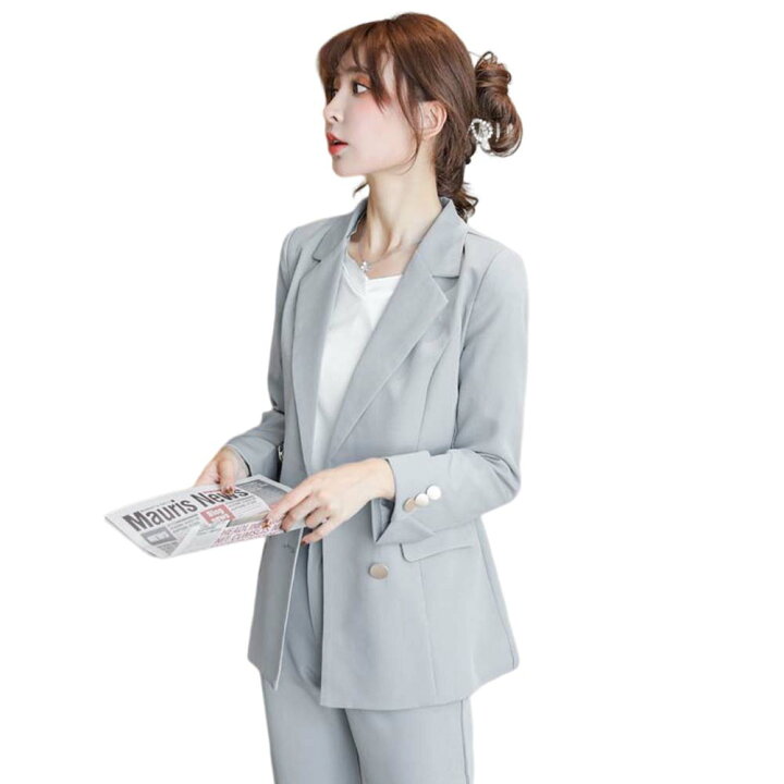 楽天市場】スーツ レディース パンツスーツ セットアップ フォーマル 