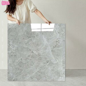 大理石 フロアタイル 床リフォーム リメイクシート 80*80cm トイレ 浴室 玄関 防水 防汚 フローリングシート 置くだけ 模様替え 接着剤不要 フロアシート 賃貸OK 耐久性 剥がせる 床材 土足OK キ