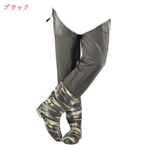 雨靴 レインブーツ ウェーダー 長靴 メンズ レディース 防水ブーツ 釣り レインシューズ ウォーターシューズ 防滑 軽量 PVC 耐磨耗性 洗車シューズ ロング ニーハイブーツ 防水 防風 梅雨対策