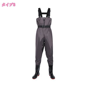 ハイチェスト ウェーダー PVCウェーダー 強力防水 防水ズボン ポケット付き 簡単着脱 調節可能ショルダーベルト 怪我防 厚底ソール 長靴 釣り スーツ 田植え 魚市場 水回り 仕事 渓流 海 ラジ