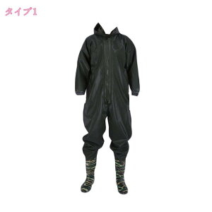 ウェーダー 胴長 PVCウェーダー 胴長靴 ストッキングウェーダー 釣り 防水ズボン 全身防水 ラジアルソール 簡単着脱 ジップ付き 強力防水 釣り用スーツ 怪我防止 厚底ソール 滑り防止靴底 長