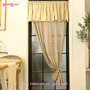カフェカーテン 遮光 厚手 レース付き 遮光対策 姫系 風 昼夜目隠し 紫外線防止 チェック柄 ショート レースカーテン リビングルーム 綺麗 部屋 お風呂 浴室 階段や廊下の小窓や収納棚 遮像