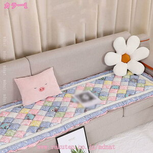 大判 ロングクッション 北欧 シートクッション 可愛い 厚め 長い座布団 ソファパッド 3人掛け ふわふわ 敷きパッド 椅子用 滑り止め 出窓クッション ごろ寝マット 大きい フロアクッション