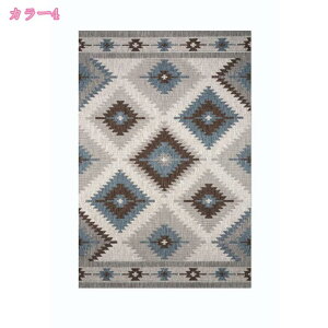 ペルシャ絨毯 冬用ラグ ラグ カーペット ペルシャ柄 ラグ エスニック 北欧 厚手 絨毯 じゅうたん 1.5畳 2畳 3畳 洗濯機で洗える ヴィンテージ風 長方形 ふわっと手触り 秋 冬 滑り止め付き オ