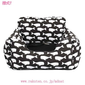 ペットドライブシート 室外用 室内用 車用 小型犬 ドライブベッド キャリー 後部座席用 ストライプ柄 かわいい 車用ペットシート 寝床 洗える ドライブボックス ペット ソファー ペット用寝