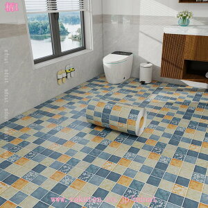 はがせる 壁紙 床リメイクシート フローリングシート チェック柄 モザイク おしゃれ 防水 防汚 防カビ 耐熱 シールタイプ 賃貸ok 貼って剥がせる ウォールステッカー フロアシール トイレ キ