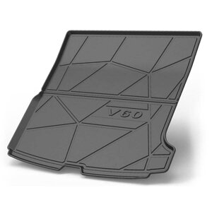 �K���{���{ Volvo V60 2020-2023���Q�b�W�}�b�g �g�����N�}�b�g 3D���Q�[�W�g���C ���ɂ₳�����ޗ�TPE�S���Ƀp�b�h�h�� �ϖ��C �ω�