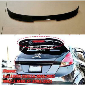�y���s�A���i�z Car Tail Wing Rear Trunk Lip Spoiler For FORD For FIESTA MK6 MK7 MK7.5 MK8 ST 2002-2021 Decoration Boot Wing Car