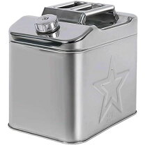 楽天市場】小林物産 KBガソリン携行缶 20L ステンレス KS-20SUSの通販