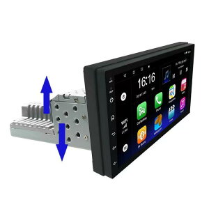 1DIN FM 7�C���`�����\�ȃJ�[���W�I��ANDROID 9.1�A�����1080 1080P�ԃX�e���I���W�I�v���[���[�N�A�b�h�R�A�R�AGPS�i�r�Q�[�V��