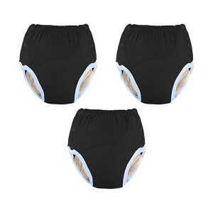 布おむつ 大人用 3枚セット 洗える 尿漏れ防止 高齢者 介護 失禁パンツ おむつカバー 快適 コットン 蒸れにくい 繰り返し使える 男女兼用 妊婦 術後ケア ボタン留め