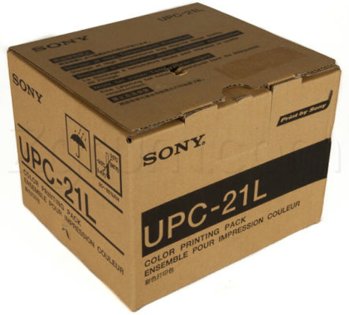 楽天市場】ソニー カラープリントパック (L) UPC-21L (50枚×4パック 