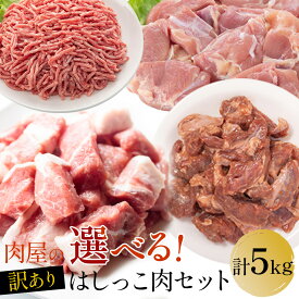 選べる 訳あり はしっこ豚肉 ひき肉 鶏もも肉 タレ漬け豚肉 計 5kg 豚 豚肉 ひき肉 挽肉 切り落とし ポーク ステーキ肉 はしっこ ステーキ 焼肉 食品 業務用 フードロス 冷凍食品 冷凍 時短 肉 セット 焼肉セット お歳暮