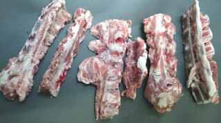 【冷凍品】ニュージーランド産ラムバラ骨1Kg※冷凍バラ凍結です