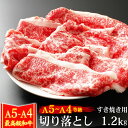 お歳暮 肉 牛肉 A4 ～ A5ランク 和牛 切り落とし すき焼き用 1.2kg 400g×3 訳あり 1kg超メガ盛り 黒毛和牛 すき焼き…