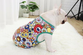 犬服　ペット服　ドッグウェア　タンクトップ　春服　夏服　伸縮性　可愛い　SーXXLサイズ　小型犬　中型犬　全犬種